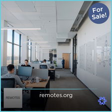 Remotes.org - Creative brandable domain for sale
