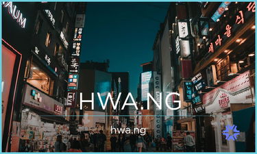 HWA.NG - Creative brandable domain for sale