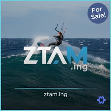 Ztam.ing - Creative brandable domain for sale