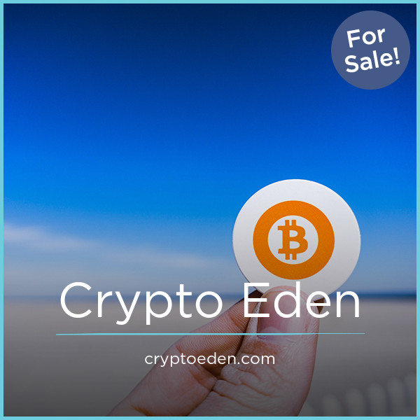 CryptoEden.com - Great premium domain marketplace