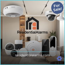 ResidentialAlarms.com - Creative brandable domain for sale