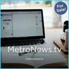 MetroNews.tv - Creative brandable domain for sale