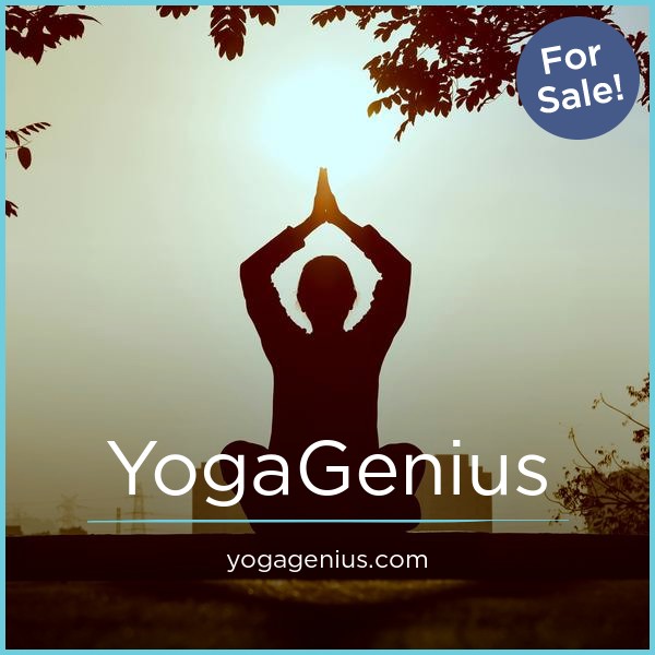 YogaGenius.com - buying Unique premium names