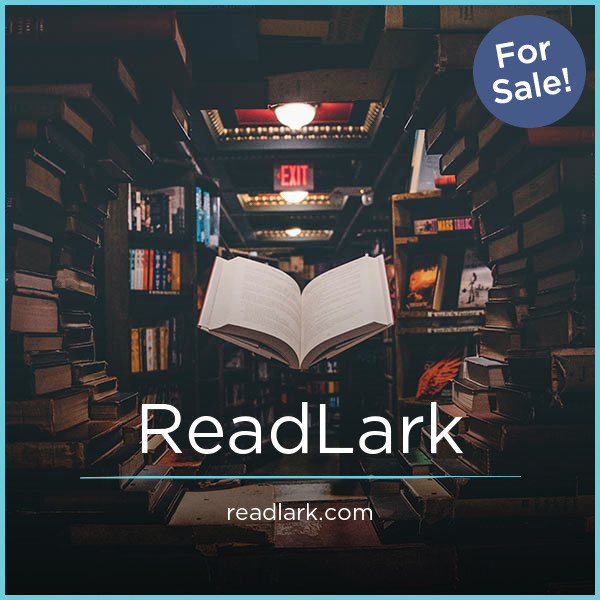 ReadLark.com - Catchy premium domain marketplace