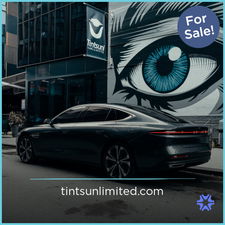 TintsUnlimited.com - Creative brandable domain for sale