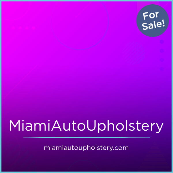 MiamiAutoUpholstery.com — 2