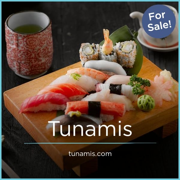 Tunamis.com - Cool premium domains