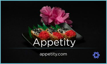 Appetity.com - Creative brandable domain for sale