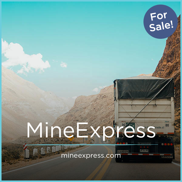 MineExpress.com - Great premium domain names