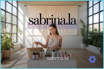 sabrina.la - Creative brandable domain for sale