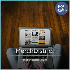 MerchDistrict.com - Great premium domain names