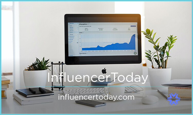 InfluencerToday.com - Unique premium domain marketplace