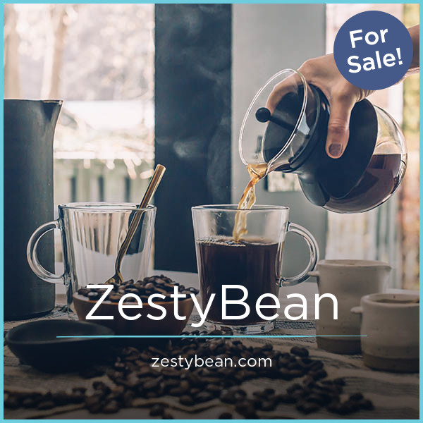 ZestyBean.com - Creative premium domain marketplace