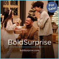 BoldSurprise.com - Good premium domain names