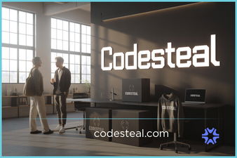 CodeSteal.com - Creative brandable domain for sale