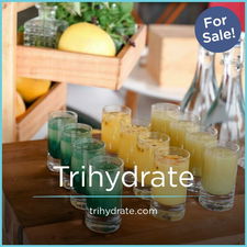 Trihydrate.com - Creative brandable domain for sale