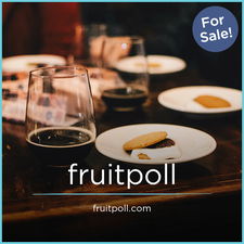 FruitPoll.com - Creative brandable domain for sale
