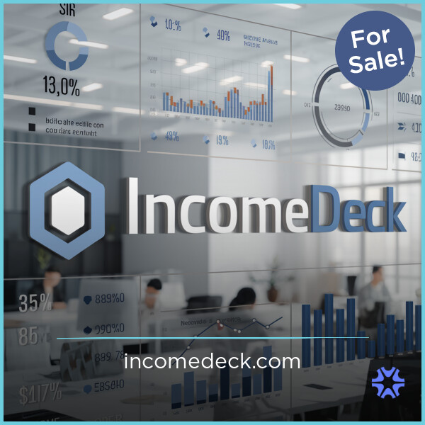 IncomeDeck.com - Creative premium domain names for sale