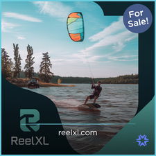Reelxl.com - Creative brandable domain for sale
