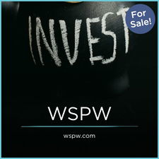 WSPW.com - Creative brandable domain for sale