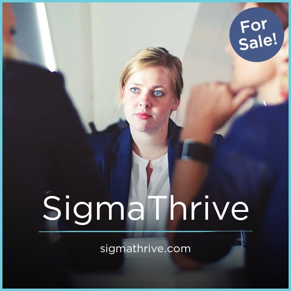 SigmaThrive.com - buying Creative premium names