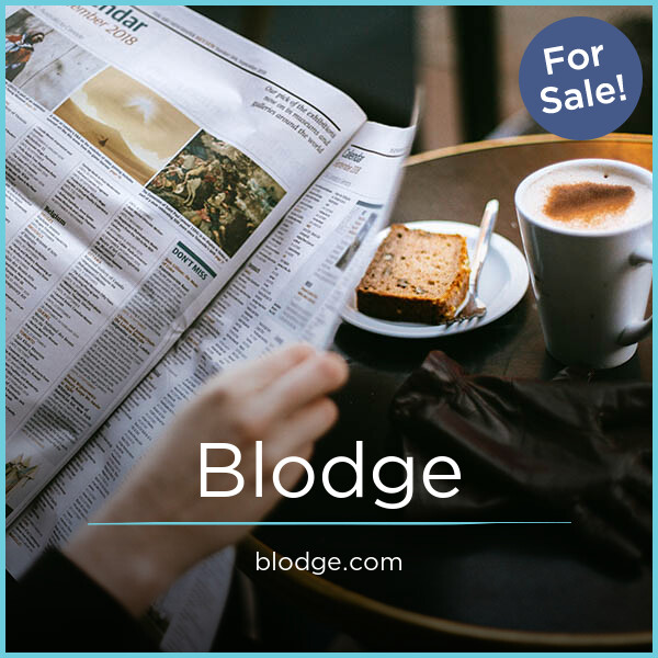 Blodge.com - Best premium domain names