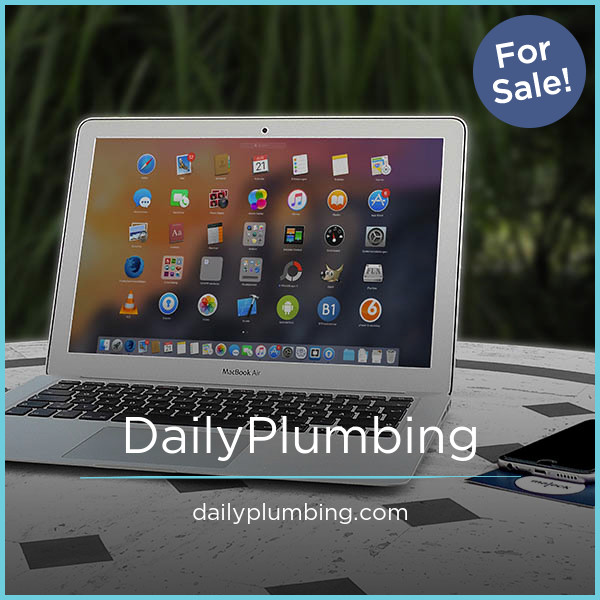 DailyPlumbing.com - Good premium domain names for sale