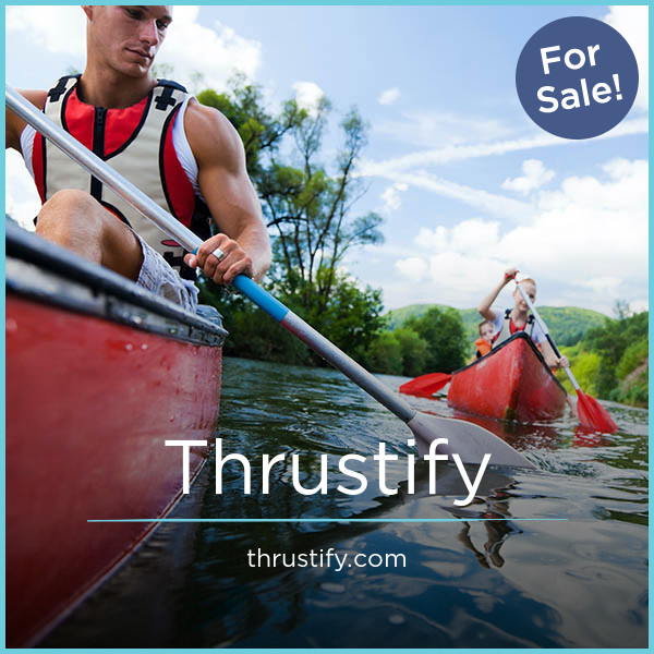 Thrustify.com - buy Catchy premium domains