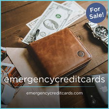 EmergencyCreditCards.com - Creative brandable domain for sale
