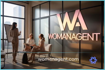 WomanAgent.com - Creative brandable domain for sale
