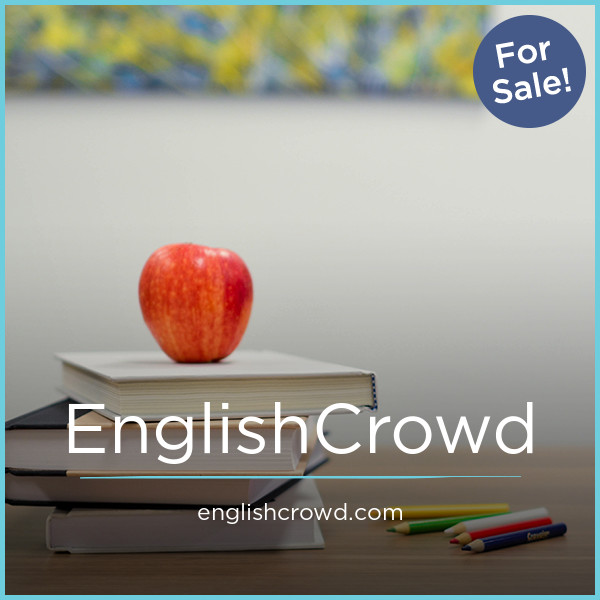 EnglishCrowd.com - Best premium domains for sale