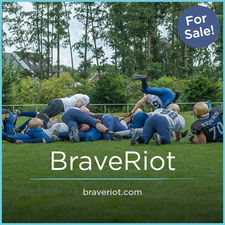 BraveRiot.com - Good premium domain names