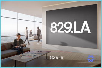 829.la - Creative brandable domain for sale