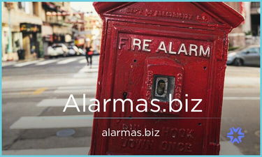 Alarmas.biz - Creative brandable domain for sale