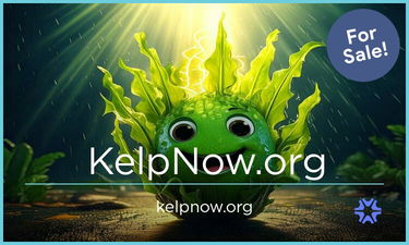 KelpNow.org - Creative brandable domain for sale