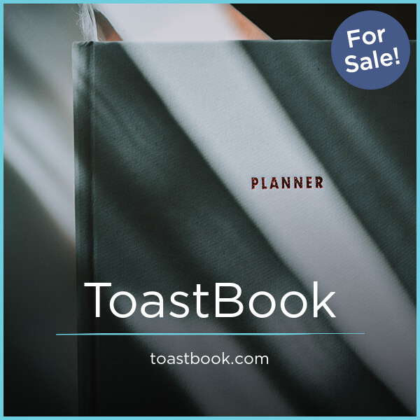 ToastBook.com - New premium domain marketplace