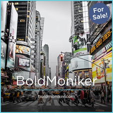 BoldMoniker.com - Creative premium domains