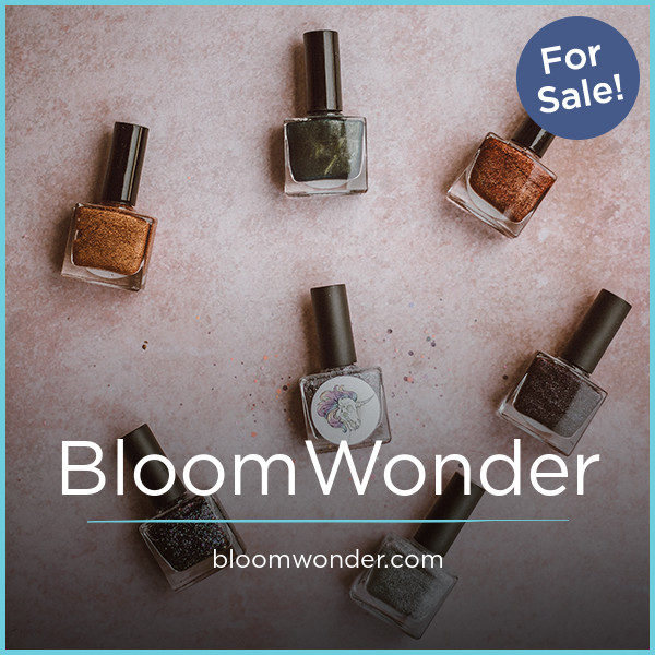 BloomWonder.com - Creative premium domain marketplace