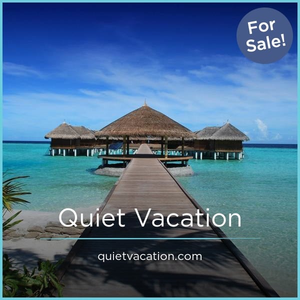 QuietVacation.com - Unique domains for sale