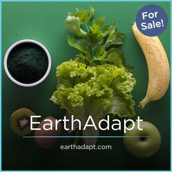 EarthAdapt.com - Unique premium domains for sale