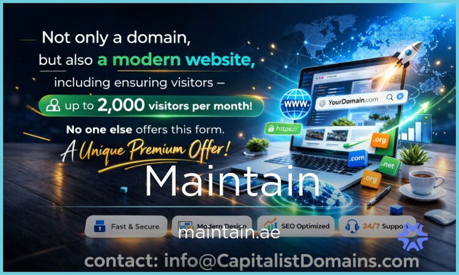 Maintain.ae — 2