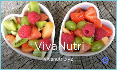 VivaNutri.xyz - Creative brandable domain for sale