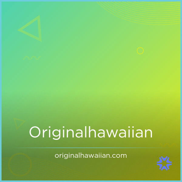 OriginalHawaiian.com — 2