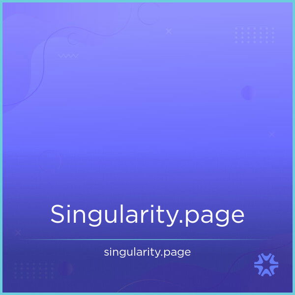 Singularity.page — 2