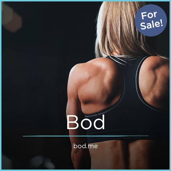Bod.me - Catchy premium domain names