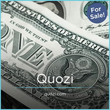 quozi.com - Catchy premium domain marketplace