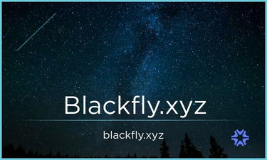 Blackfly.xyz - Creative brandable domain for sale