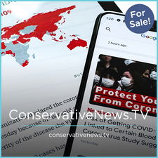 ConservativeNews.TV - Creative brandable domain for sale