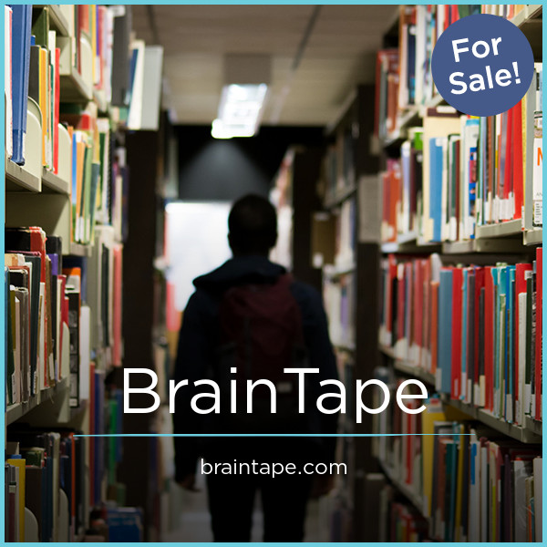 BrainTape.com - Cool premium domains for sale