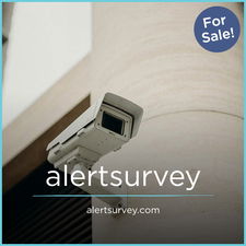 AlertSurvey.com - Creative brandable domain for sale